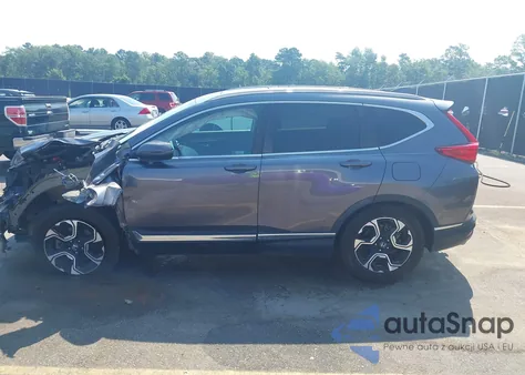 2018 Honda Cr-V Touring из США, поврежденный, VIN 7FARW1H96JE052044